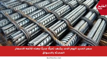 سعر الحديد اليوم الأحد يشهد تحركًا جديدًا وهذه قائمة الأسعار المحدثة بالأسواق